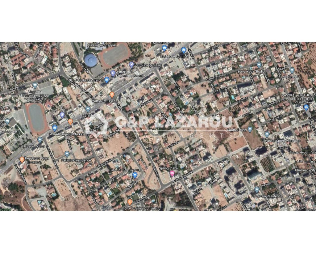 For Sale, Land, Plot, Limassol, Agios Athanasios, 1,114 m², EUR 1,600,000