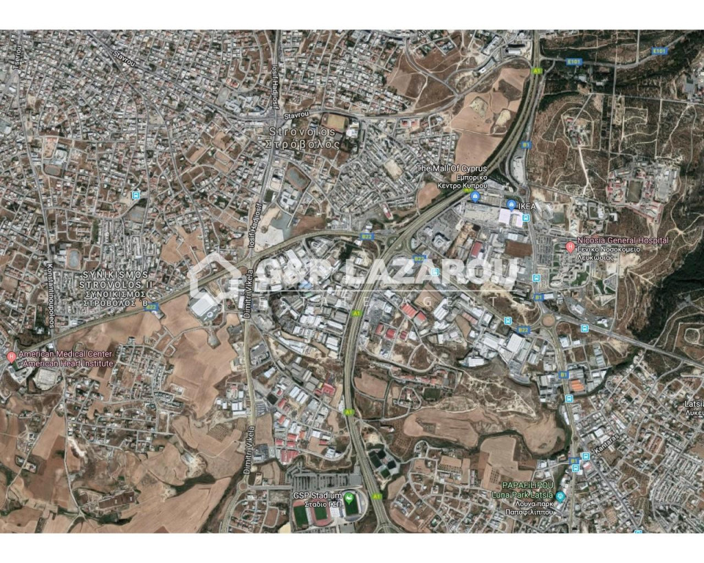 For Sale, Land, Field, Nicosia, Strovolos, Strovolos, 11,902 m², EUR 6,170,000