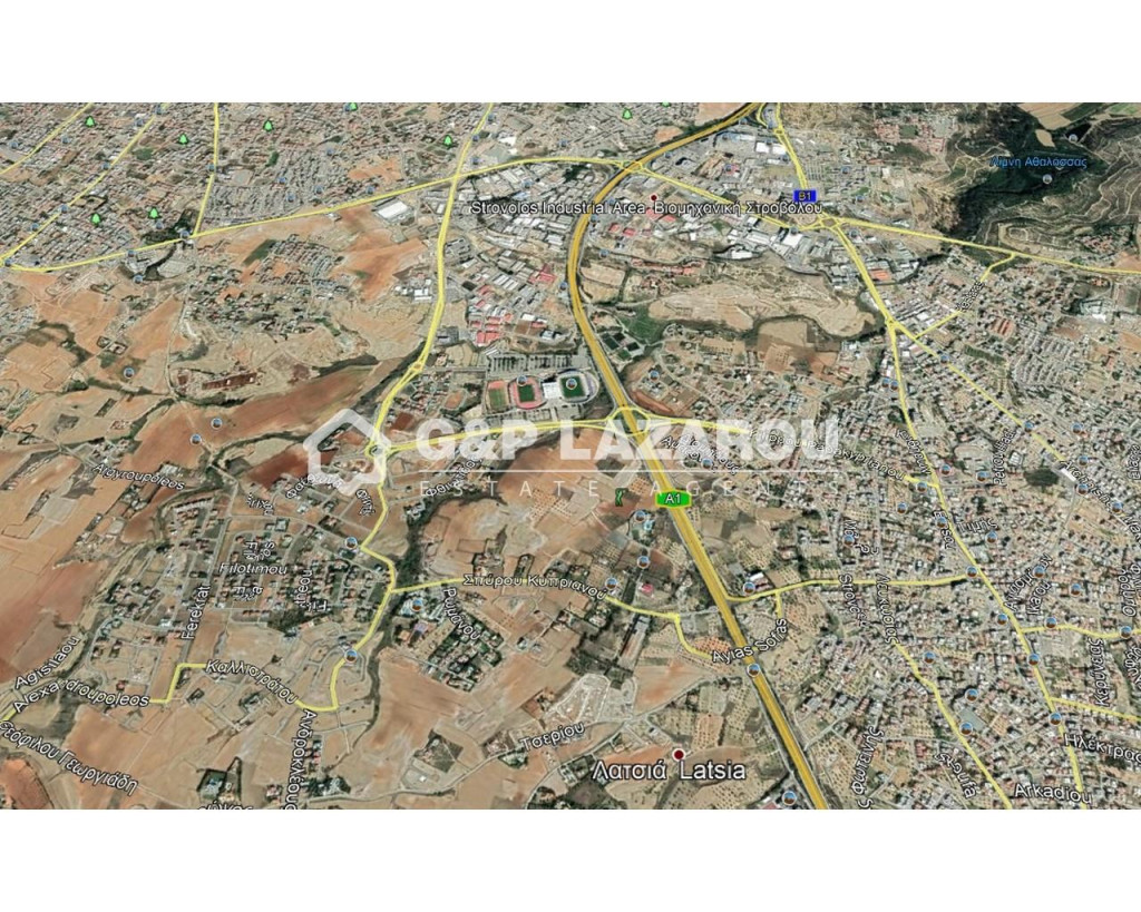 For Sale, Land, Field, Nicosia, GSP area, 2,174 m², EUR 700,000