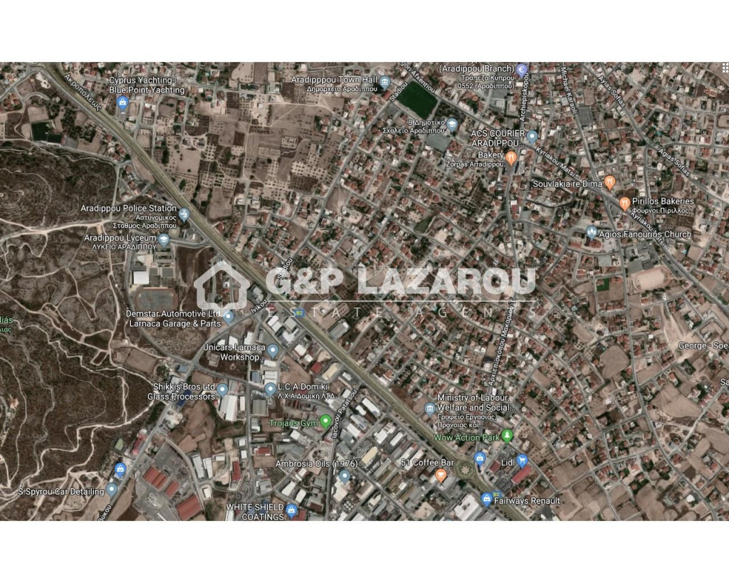 For Sale, Land, Plot, Larnaca, Aradippou, 1,540 m², EUR 678,300