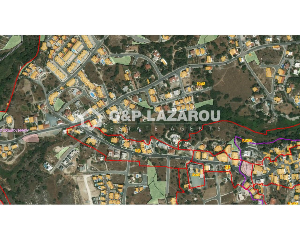 For Sale, Land, Field, Paphos, Konia, 2,676 m², EUR 380,000