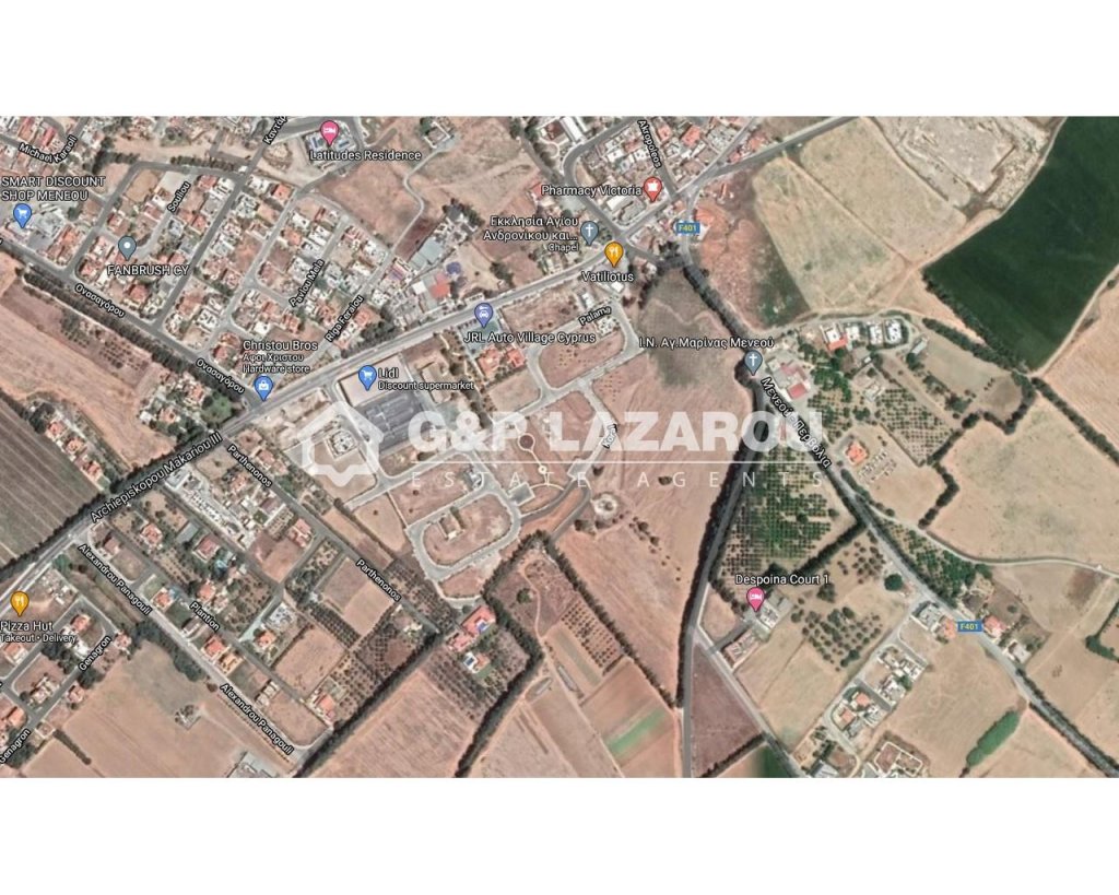 For Sale, Land, Plot, Larnaca, Meneou, 522 m², EUR 120,000